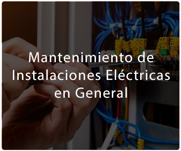 Mantenimiento de Instalaciones Eléctricas en General